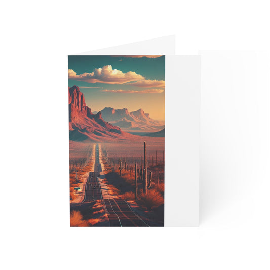 Desert-Themed Greeting Cards: Unique Postcards for Birthdays, Baby Showers, and All Occasions - Toddcraft
