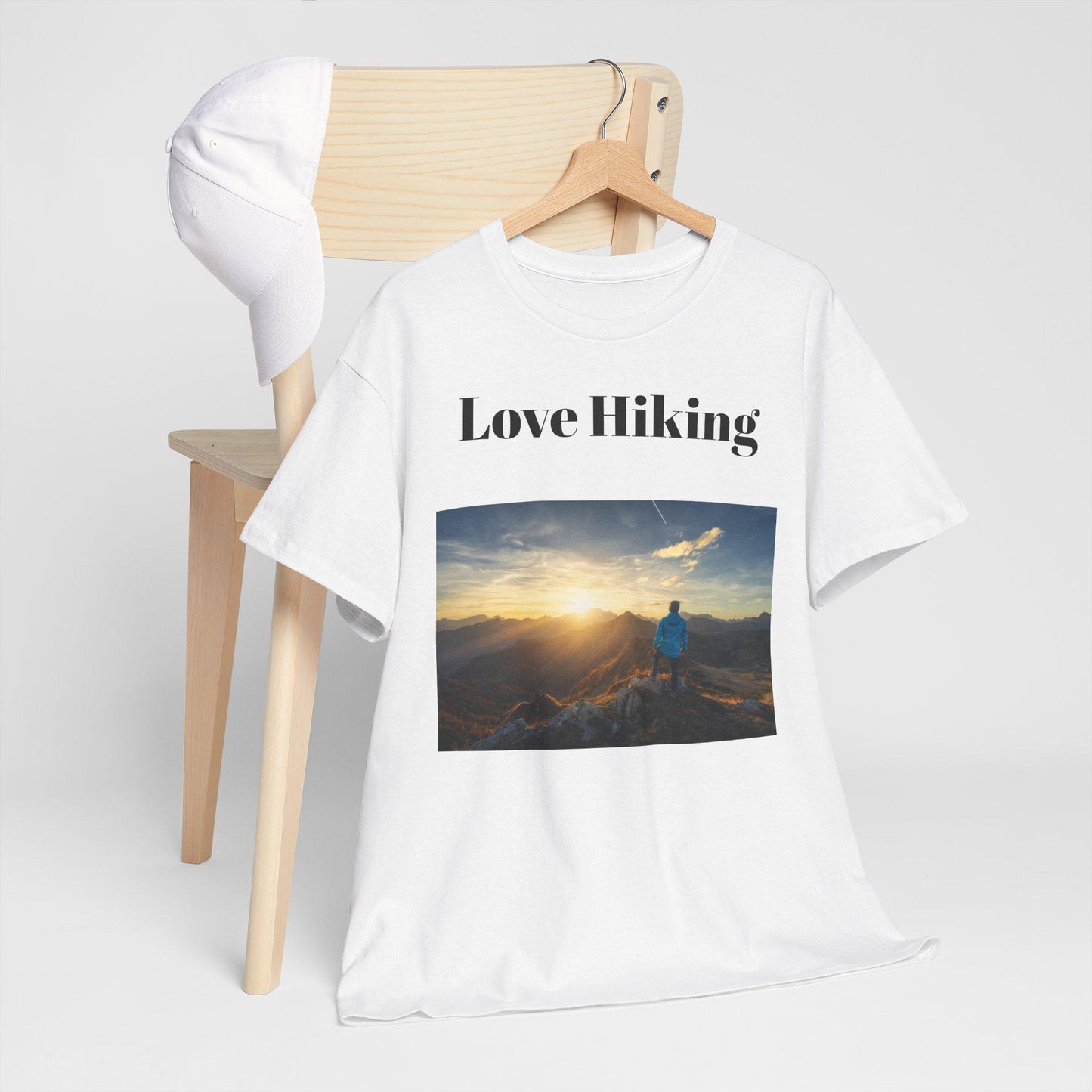 Heavy Cotton Hiking T-Shirt for Nature Lovers & Adventurous Nurses  Unisex Outdoor Adventure Shirt - Toddcraft