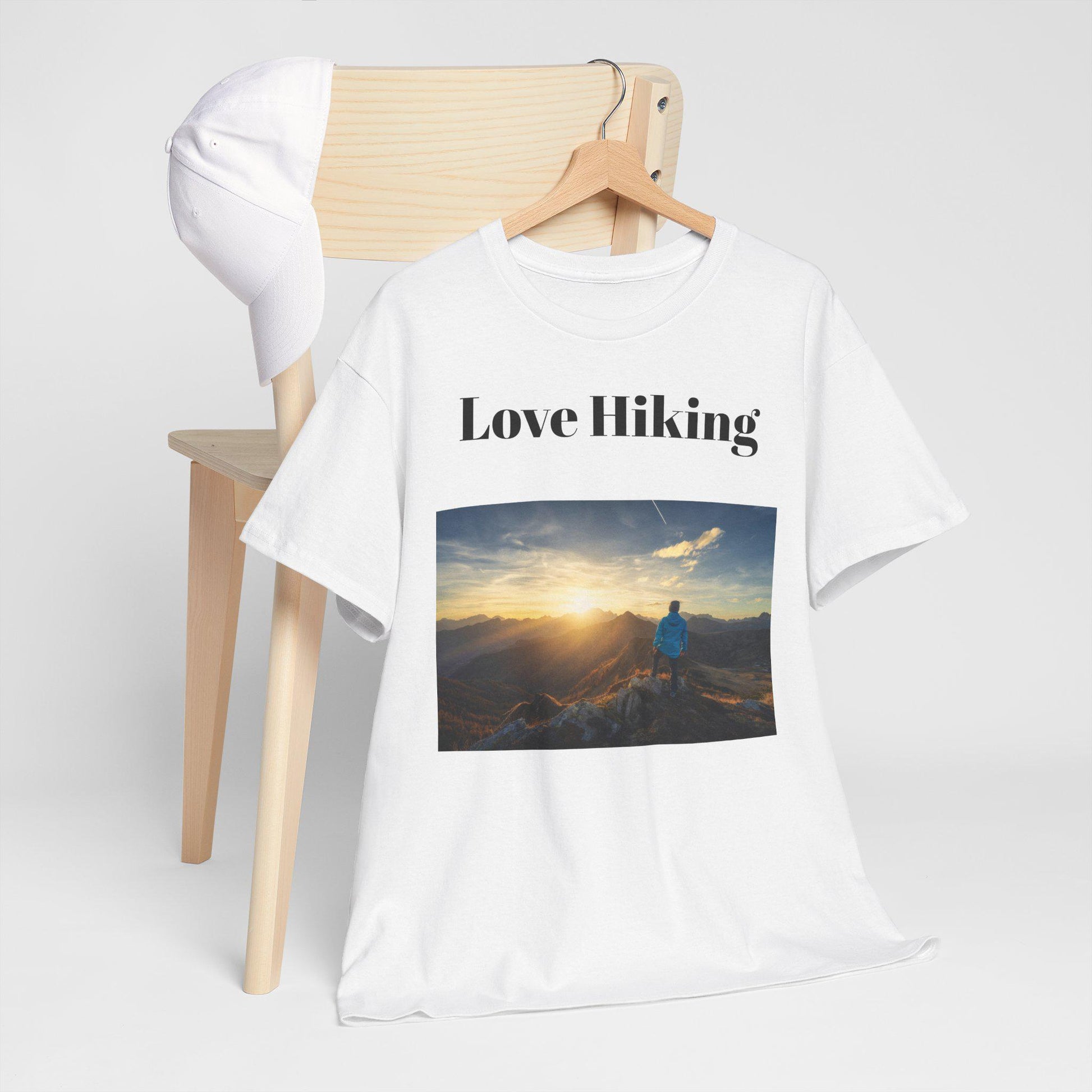 Heavy Cotton Hiking T-Shirt for Nature Lovers & Adventurous Nurses  Unisex Outdoor Adventure Shirt - Toddcraft