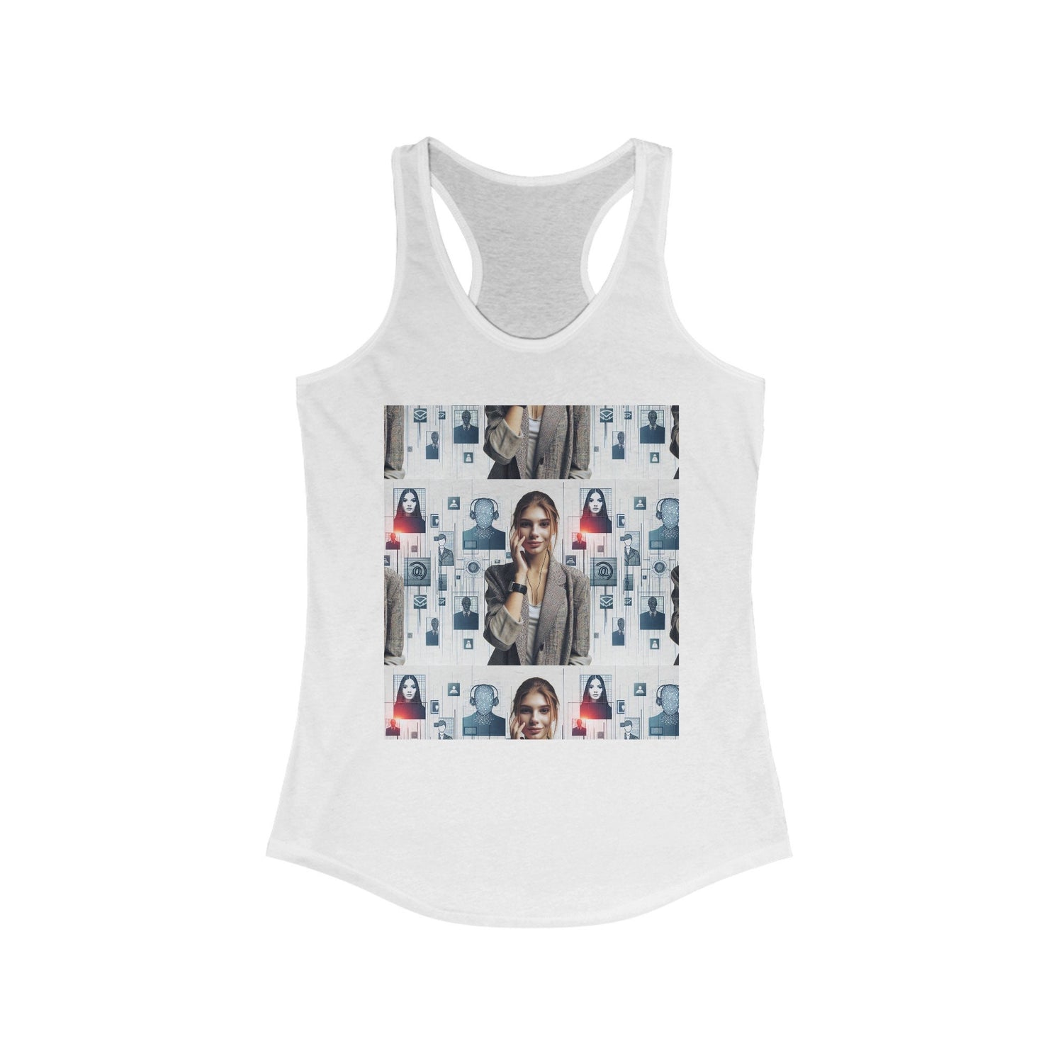 Women's Inspirational Racerback Tank Top - Motivational Workout Apparel for Fitness Enthusiasts - Toddcraft