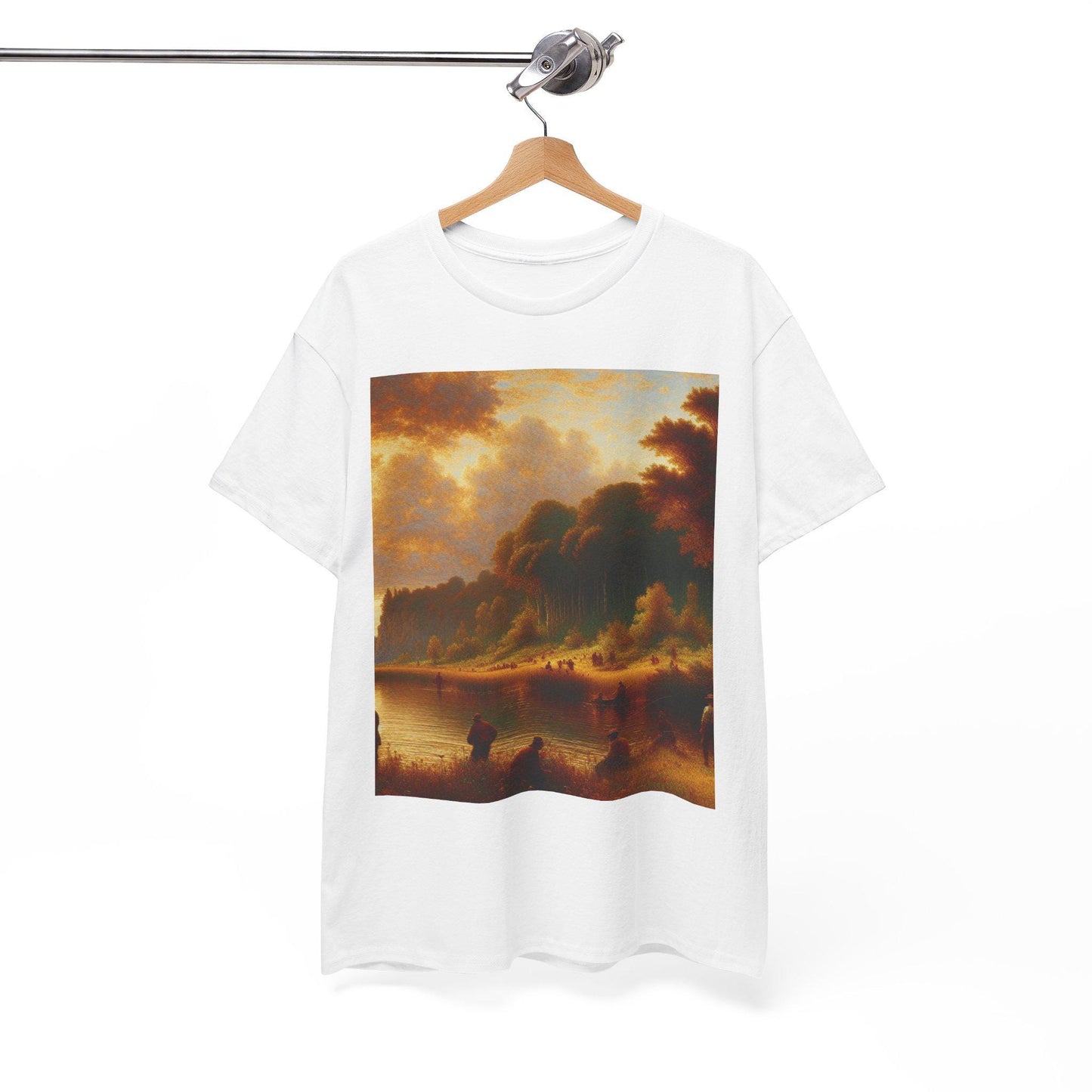 Gone Fishing T-Shirt Unisex Heavy Cotton Tee for Fishermen, Anglers & Outdoor Enthusiasts Gift - Toddcraft