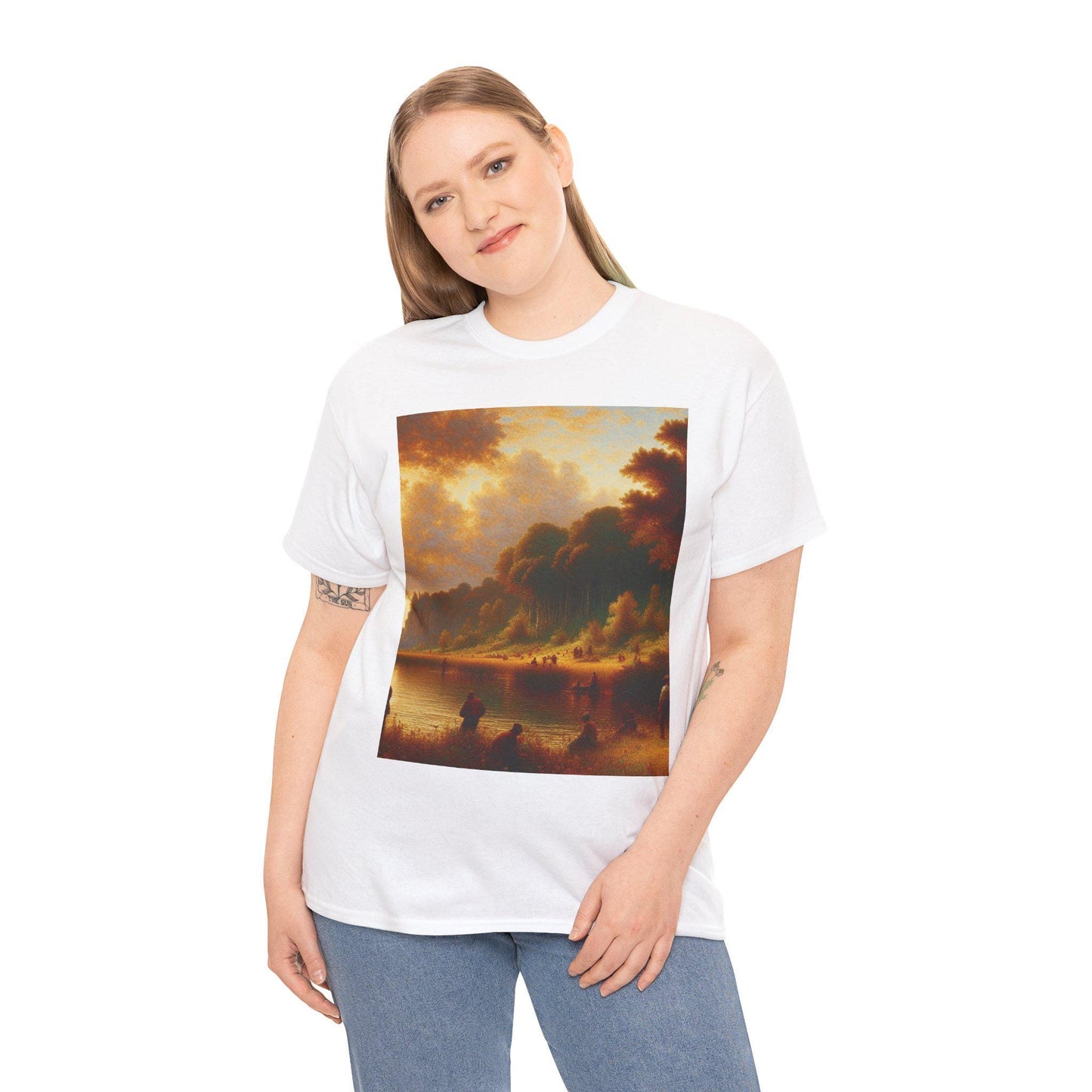 Gone Fishing T-Shirt Unisex Heavy Cotton Tee for Fishermen, Anglers & Outdoor Enthusiasts Gift - Toddcraft