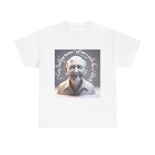 Humorous Deaf Pride T-Shirt: Living Fully Because I Can't Hear - Unisex Graphic Cotton Tee - Toddcraft