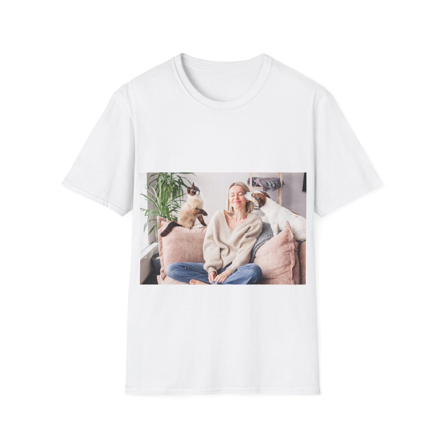 Funny Dog & Cat T-Shirt for Pet-Loving Grandmas | Humorous Animal Themed Tee Gift - Toddcraft