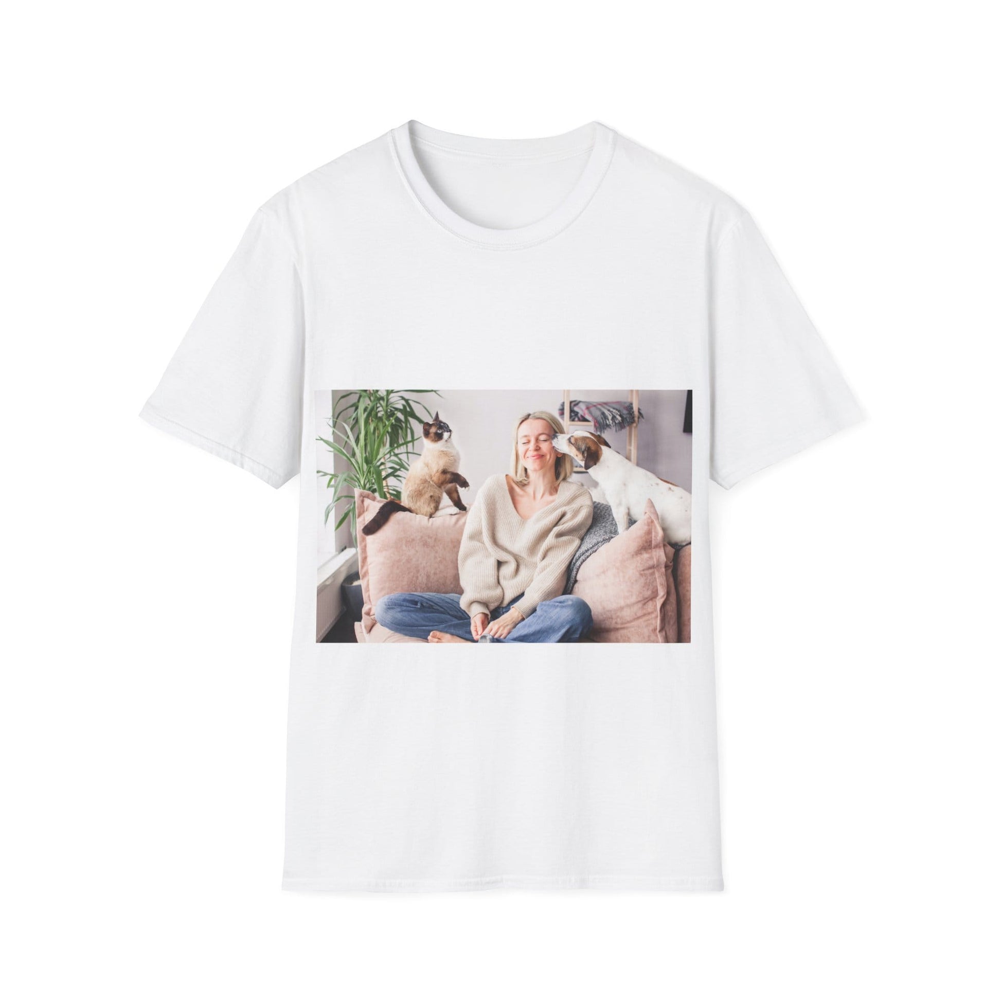 Funny Dog & Cat T-Shirt for Pet-Loving Grandmas | Humorous Animal Themed Tee Gift - Toddcraft