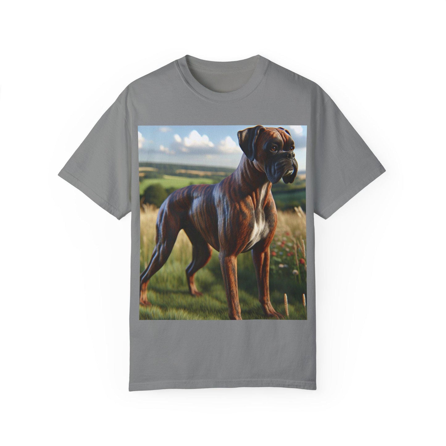 3D Dog Graphic Tee: Unisex Garment-Dyed Disney Bound T-Shirt for Kids, Adults & Pet Lovers - Toddcraft