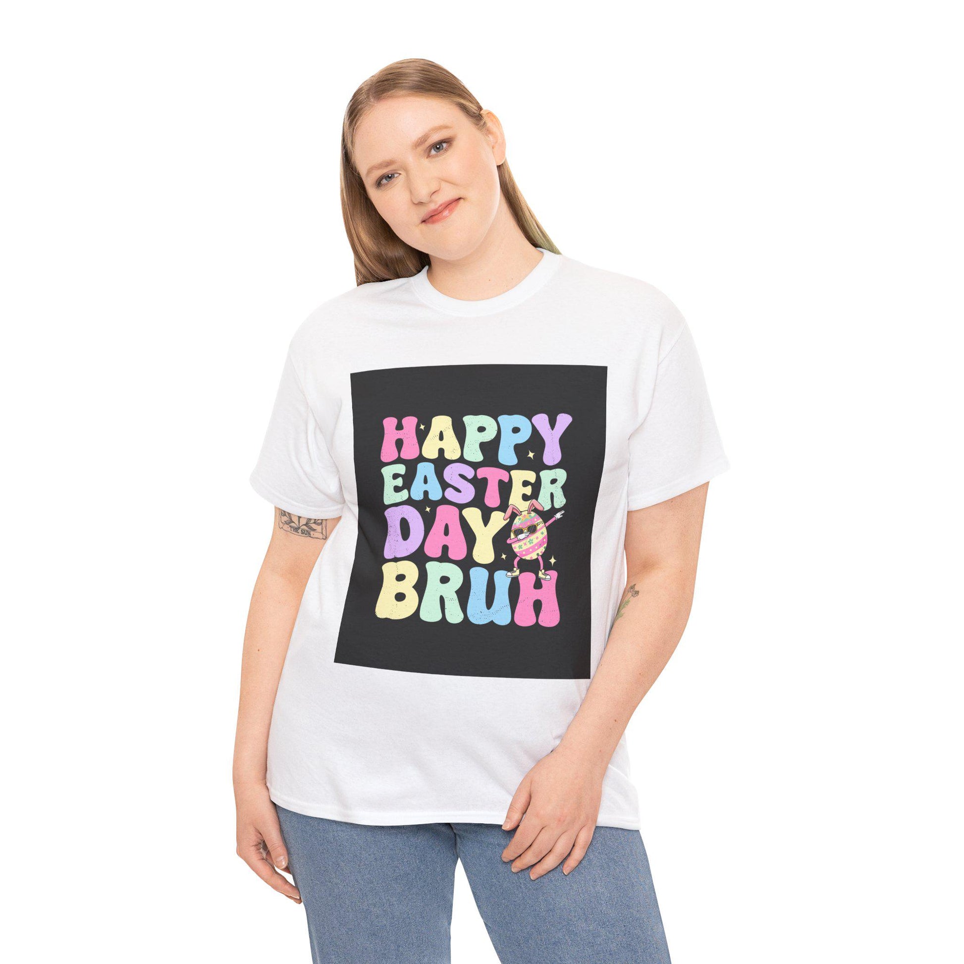 Quirky Easter Bruh Unisex Cotton Tee - Fun Spring Holiday Graphic Shirt for Friends & Family - Toddcraft