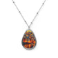 Cityscape Necklace Oval Pendant - Artistic Urban Skyline Jewelry for Modern Fashion Lovers, Unique Gift for Her - Toddcraft