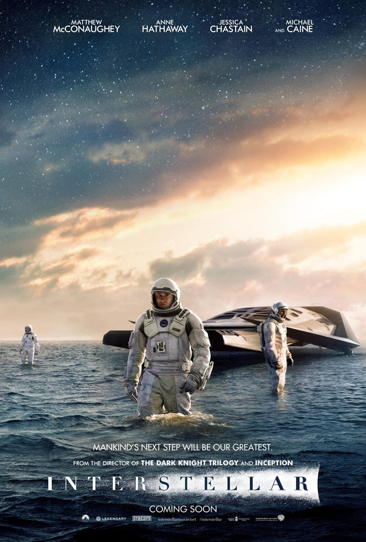 Interstellar Sci-Fi Space Exploration Film Poster - Christopher Nolan's Epic Cosmic Journey - Toddcraft