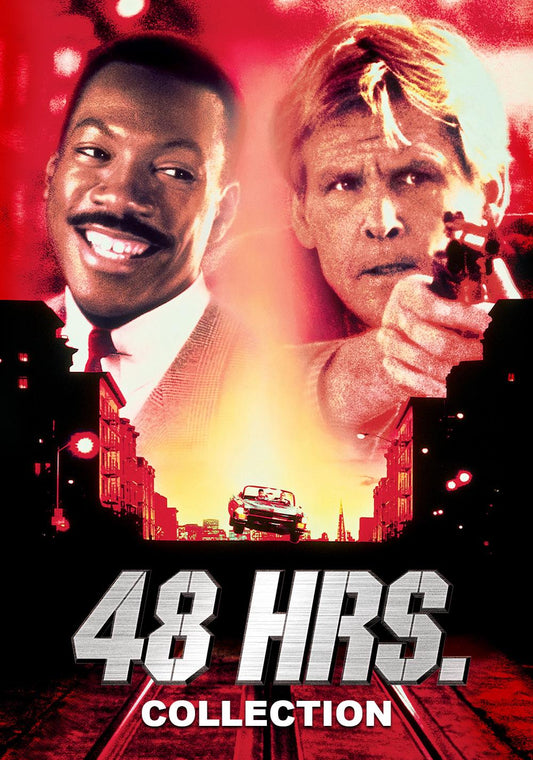 Vintage 48 Hours Action Crime Thriller Film Poster - Eddie Murphy Nick Nolte Buddy Cop Classic - Toddcraft