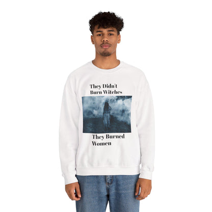 Witchy Crewneck Sweatshirt | Cozy Unisex Gift for Rebel Souls, Perfect for Fall, Halloween, and Everyday Comfort, Statement Apparel, - Toddcraft