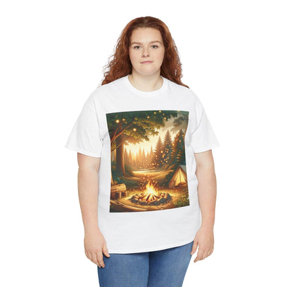 Adventure Camping T-Shirt Unisex Outdoor Enthusiast Tee for Nature Lovers & Wilderness Explorers Comfortable Cotton Top - Toddcraft