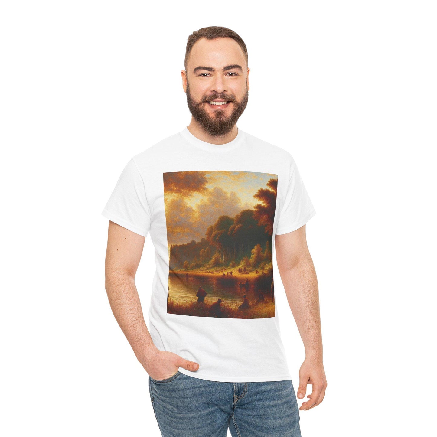 Gone Fishing T-Shirt Unisex Heavy Cotton Tee for Fishermen, Anglers & Outdoor Enthusiasts Gift - Toddcraft