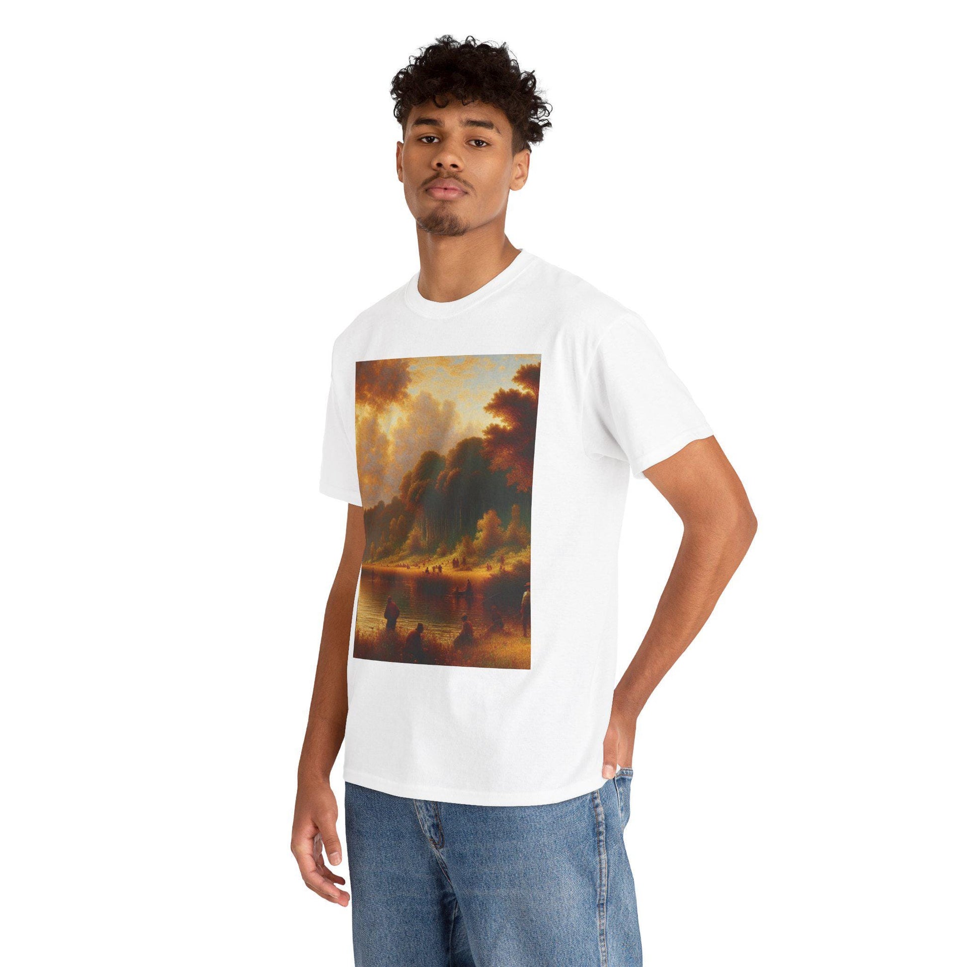 Gone Fishing T-Shirt Unisex Heavy Cotton Tee for Fishermen, Anglers & Outdoor Enthusiasts Gift - Toddcraft