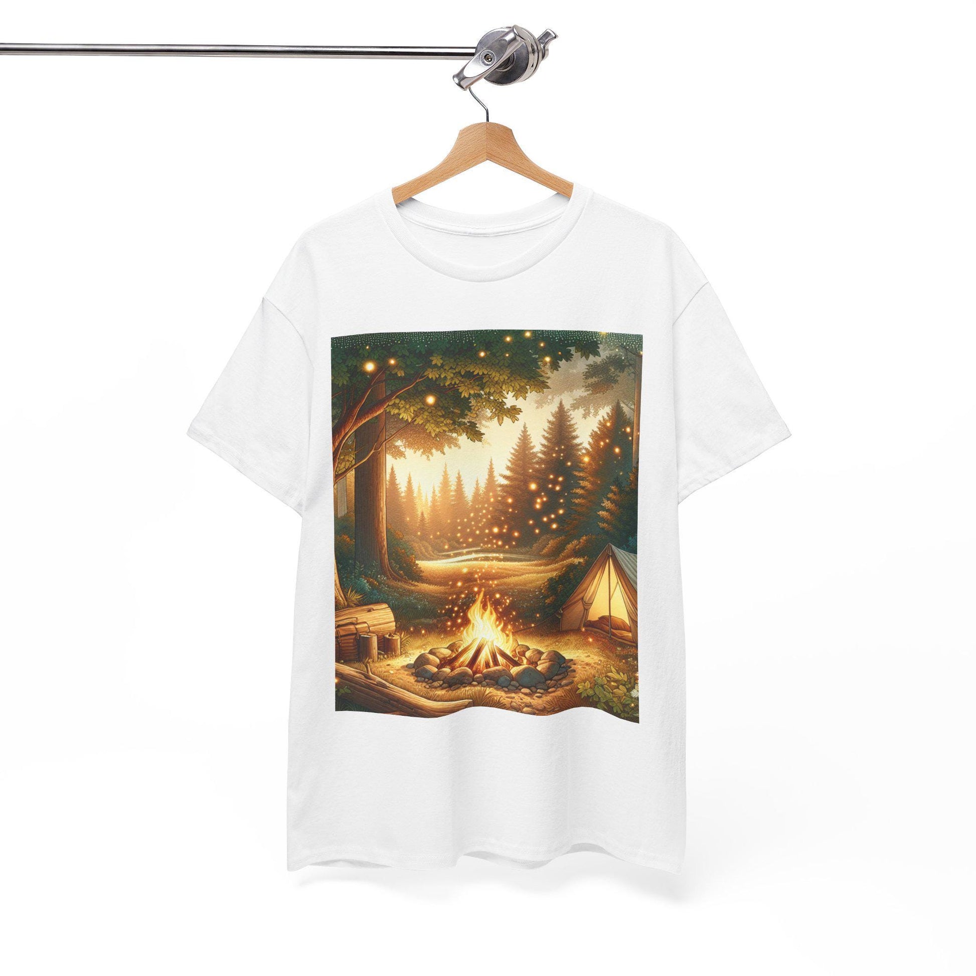 Unisex Heavy Cotton Tee Shirt, Soft Durable Casual T-Shirt, Comfortable Everyday Wear, Classic Fit Top for Men & Women - Toddcraft