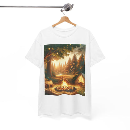 Unisex Heavy Cotton Tee Shirt, Soft Durable Casual T-Shirt, Comfortable Everyday Wear, Classic Fit Top for Men & Women - Toddcraft