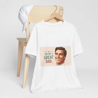 Vintage Graphic Dad Life Unisex Tee: Fun Casual Father's Day Gift, Relaxed Fit Apparel for Dads - Toddcraft