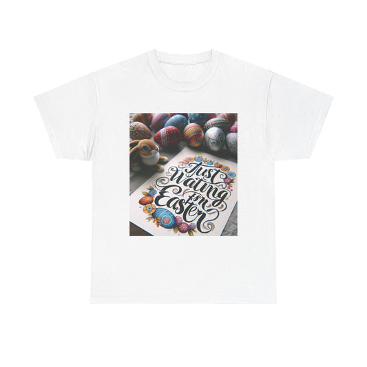Easter Vibes Unisex Heavy Cotton Tee, Celebrate Easter, Spring Fashion, Cute Gift, Family Gatherings, Festive Tee - Toddcraft