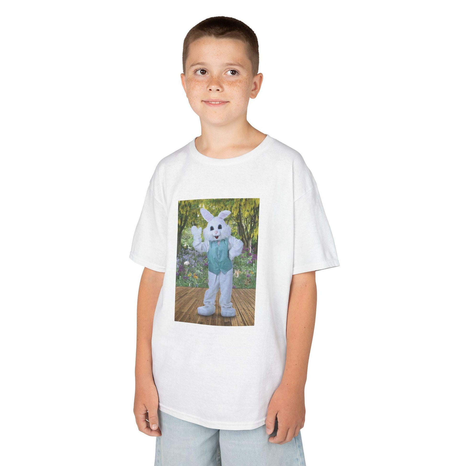Whimsical Easter Bunny Kids T-Shirt: Adorable Spring Celebration Outfit for Holiday Parties & Playtime - Toddcraft