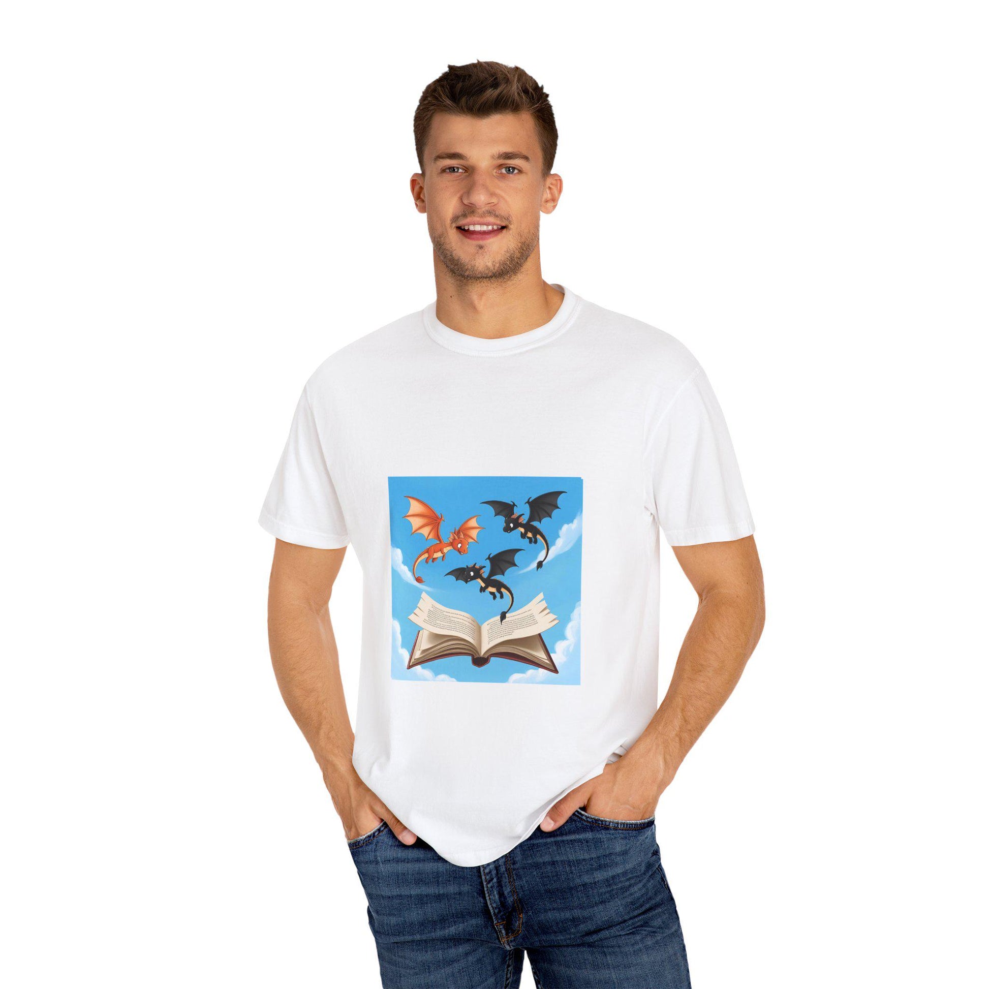 Comfortable Garment-Dyed Unisex T-Shirt: Soft, Stylish, and Versatile for All Occasions - Toddcraft