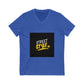 Comfortable Unisex V-Neck Jersey Tee for Casual Style and Everyday Wear - Toddcraft