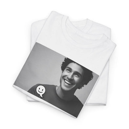 Humorous Deaf Joke T-Shirt: I'm Smiling Because I Can't Hear You | Unisex Birthday Gift - Toddcraft