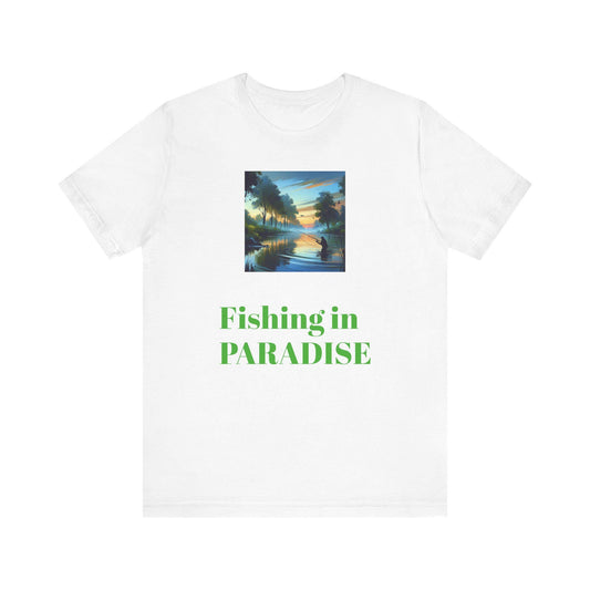 Fishing Sunrise Tee Unisex Jersey Short Sleeve Shirt Outdoor Angler Gift Casual Summer Top - Toddcraft