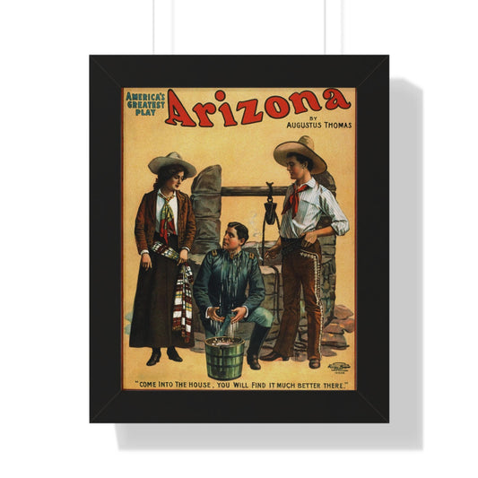 Arizona Movie Poster 1957 Vintage Western Film Wall Art Retro Cinematic Decor Collectible Print - Toddcraft