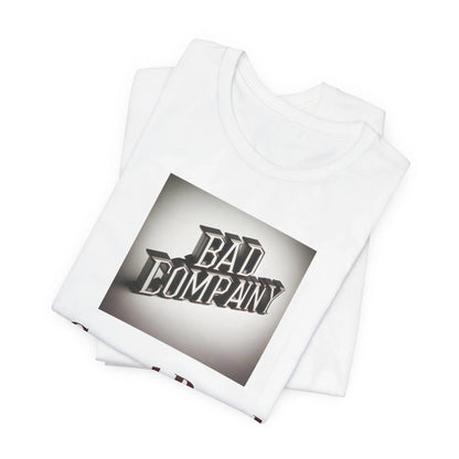 Versatile Unisex Jersey Short Sleeve T-Shirt: Comfortable Everyday Wear for All Occasions Bad Company Rock and roll hall of fame - Toddcraft