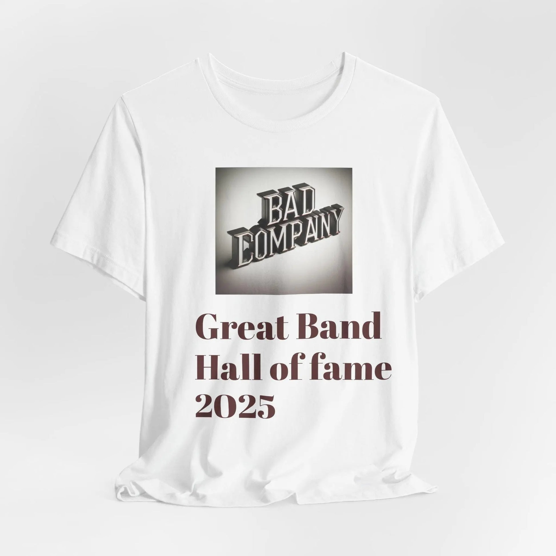 Versatile Unisex Jersey Short Sleeve T-Shirt: Comfortable Everyday Wear for All Occasions Bad Company Rock and roll hall of fame - Toddcraft