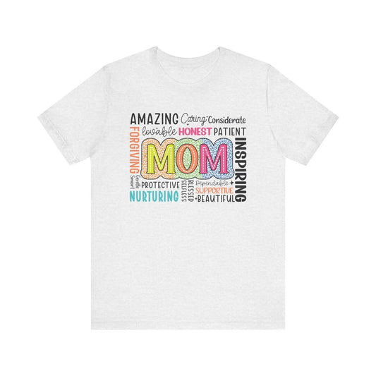 Patient Mom Gift T-Shirt Unisex Jersey Short Sleeve Tee from Dad, Son & Daughter  Inspiring Mothers Day Shirt - Toddcraft