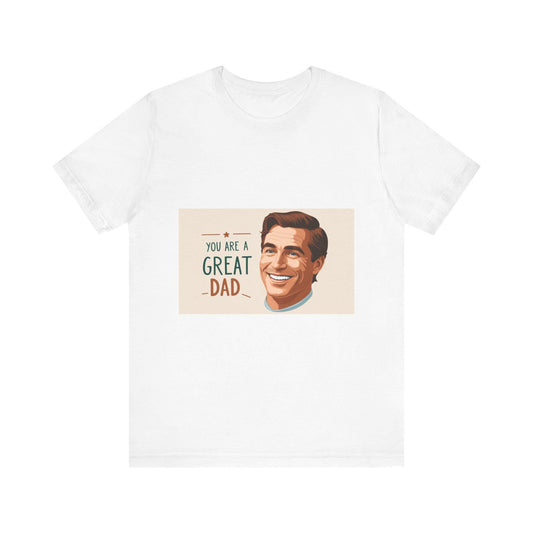 Vintage Graphic Dad Life Unisex Tee: Fun Casual Father's Day Gift, Relaxed Fit Apparel for Dads - Toddcraft