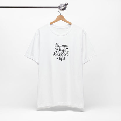 Happy Mamma Happy Wife Shirt - Funny Mom and Wife Gift, Mother's Day Tee, Family Humor Top, Comfortable Casual Wear for Moms - Toddcraft