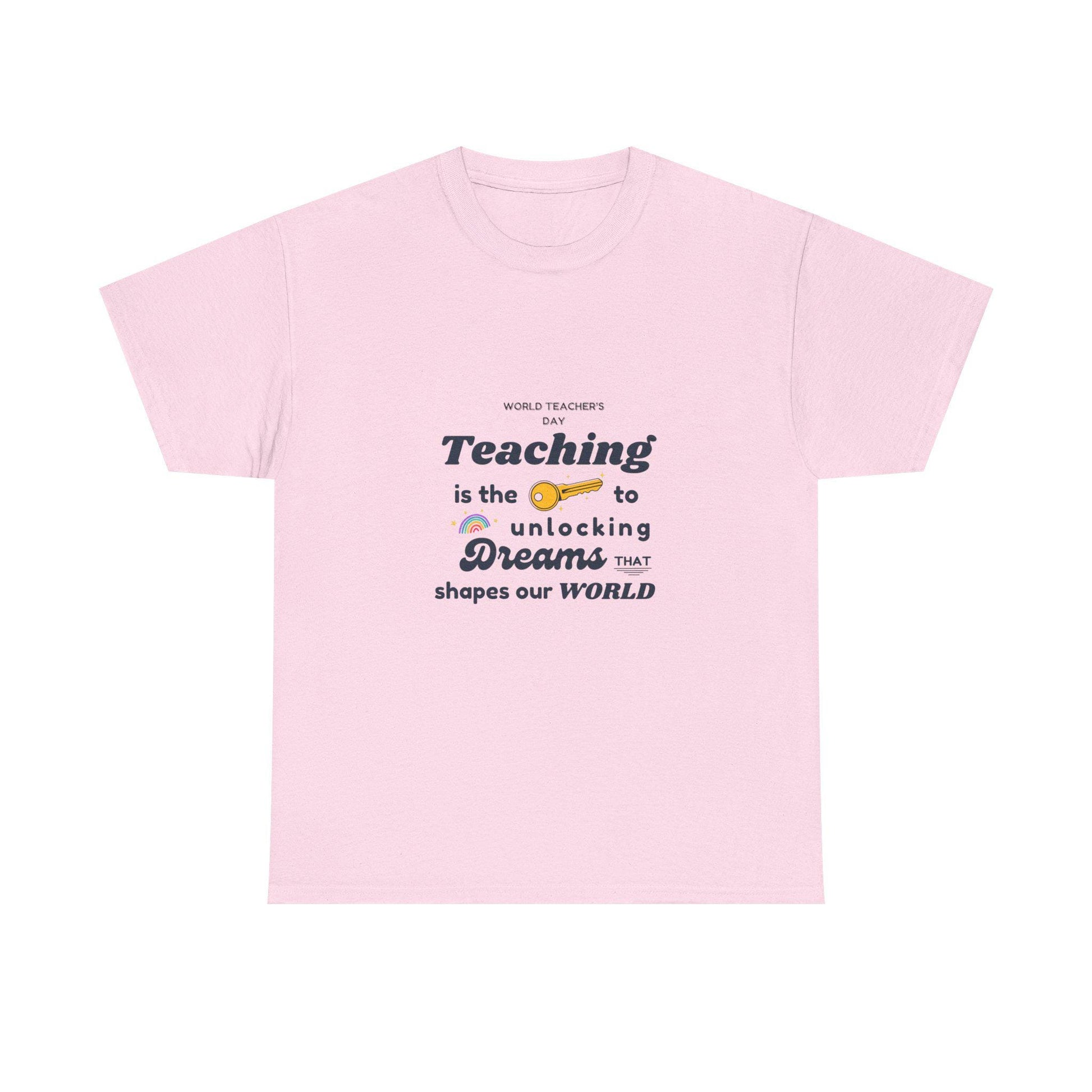 Teacher Gift Unisex Heavy Cotton Tee  Comfortable, Durable Shirt for Educators & School Staff, Perfect Appreciation Present - Toddcraft
