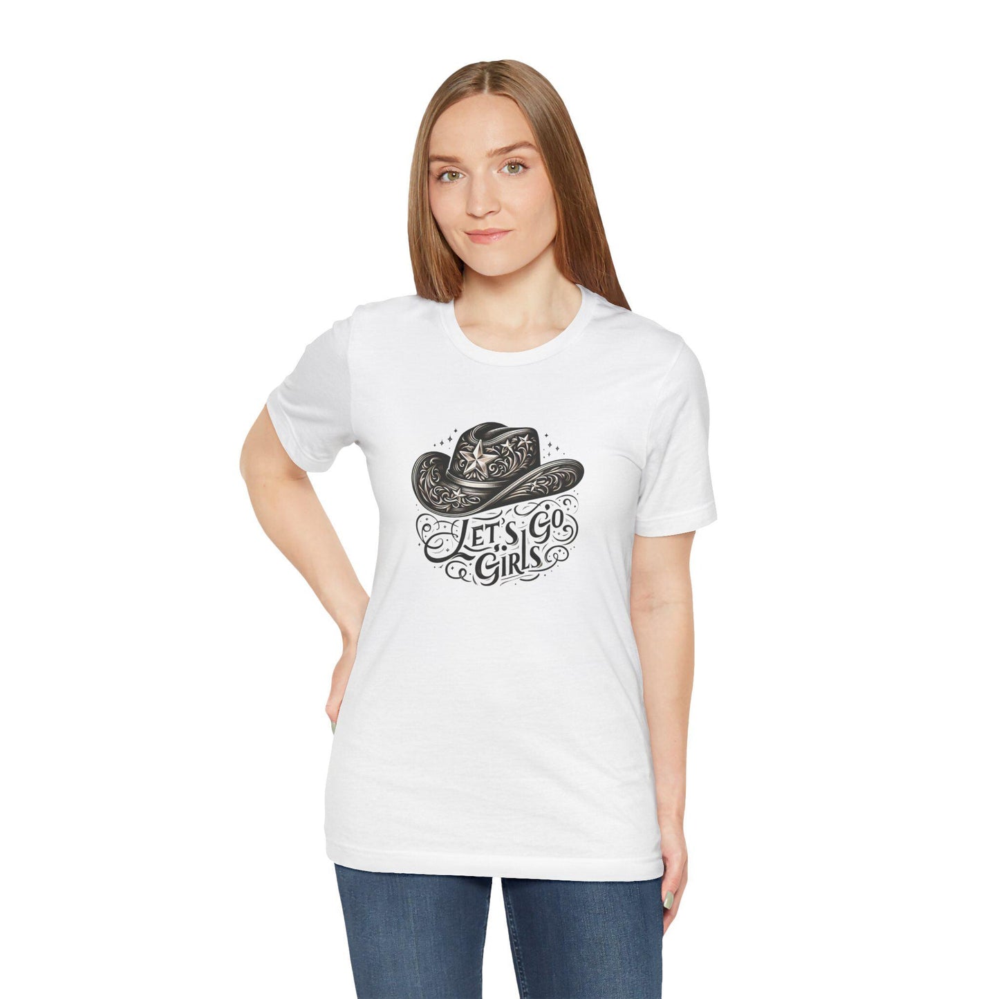 Let's Go Girls T-Shirt Unisex Jersey Short Sleeve Tee Casual Motivational Graphic Top - Toddcraft