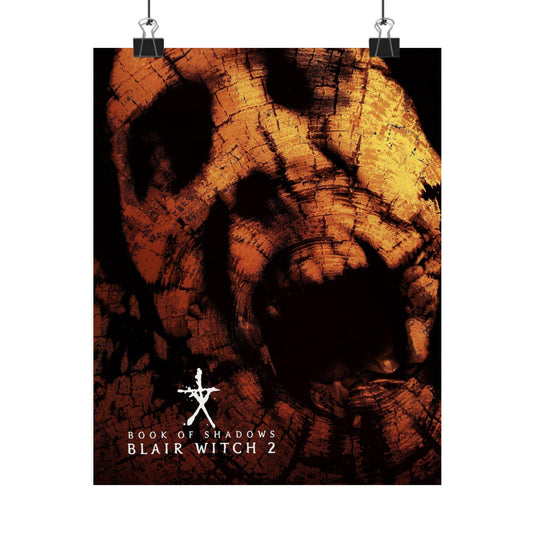 Blair Witch Project 2 Scary Poster Matte Vertical Wall Art Horror Movie Gift for Movie Buffs, Birthdays & Home Decor - Toddcraft