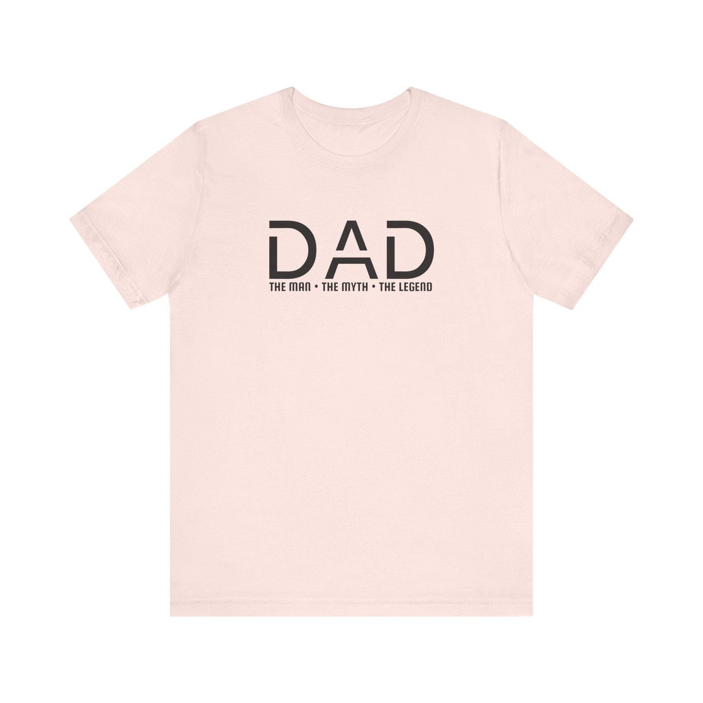 Dad The Man The Myth The Legend T-Shirt, Father's Day Gift Tee for Men, Unisex Jersey Short Sleeve, From Moms, Sons  Daughters Celebration - Toddcraft