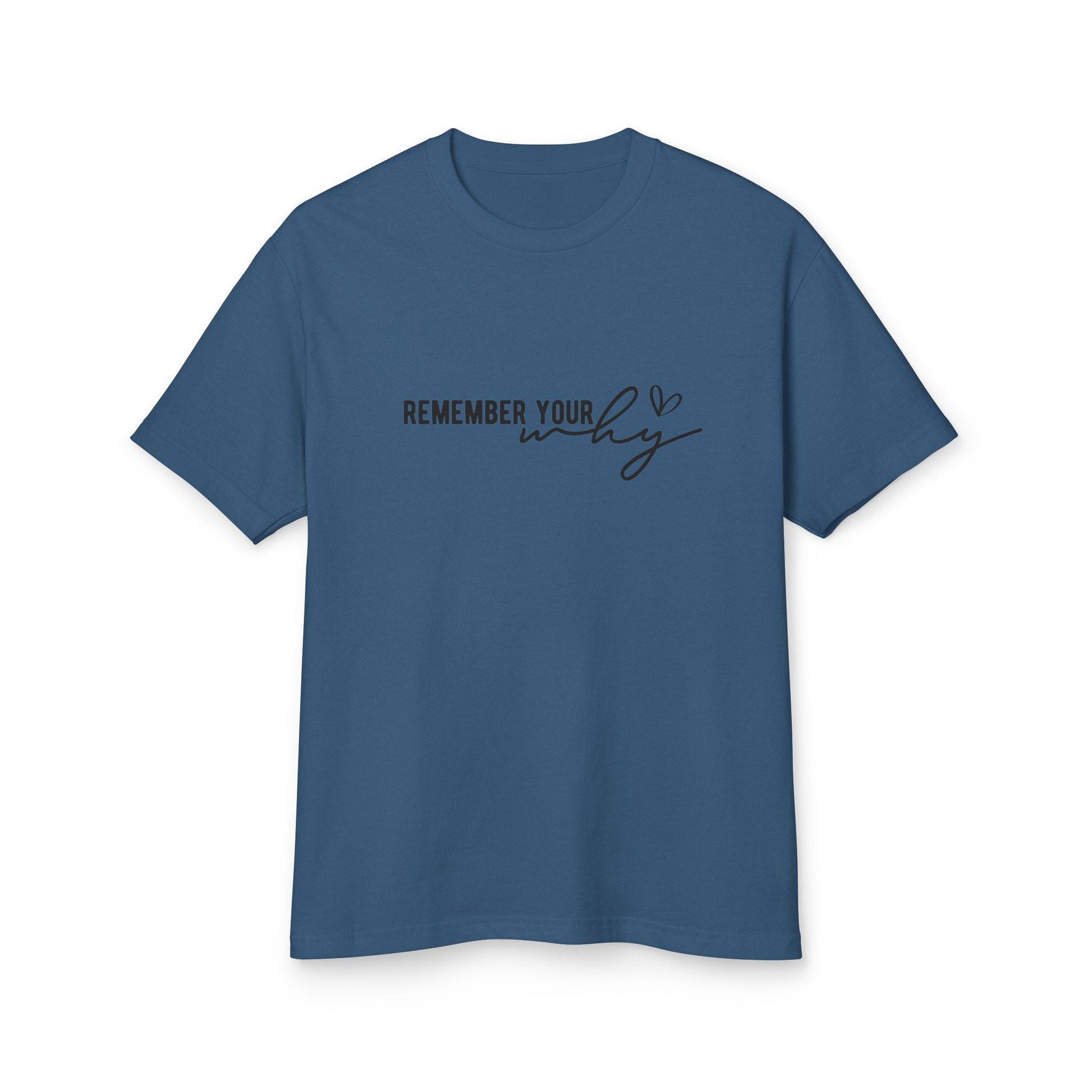 Remember Your Why Boho Shirt  Unisex Motivational Quote Tee, Vintage Soft Fit, Garment-Dyed Heavyweight Mindful Gift - Toddcraft