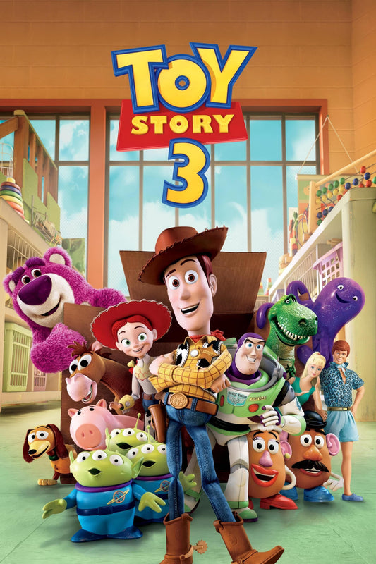 Toy Story Movie Poster: Pixar Animation Wall Art for Kids Room, Fan Gift, Home Decor Print - Toddcraft