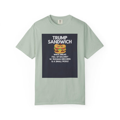 Trump Sandwich Unisex Garment-Dyed T-Shirt - Graphic Political Tee, Vintage Style, Casual Comfortable Fit, Cool Gift Idea - Toddcraft