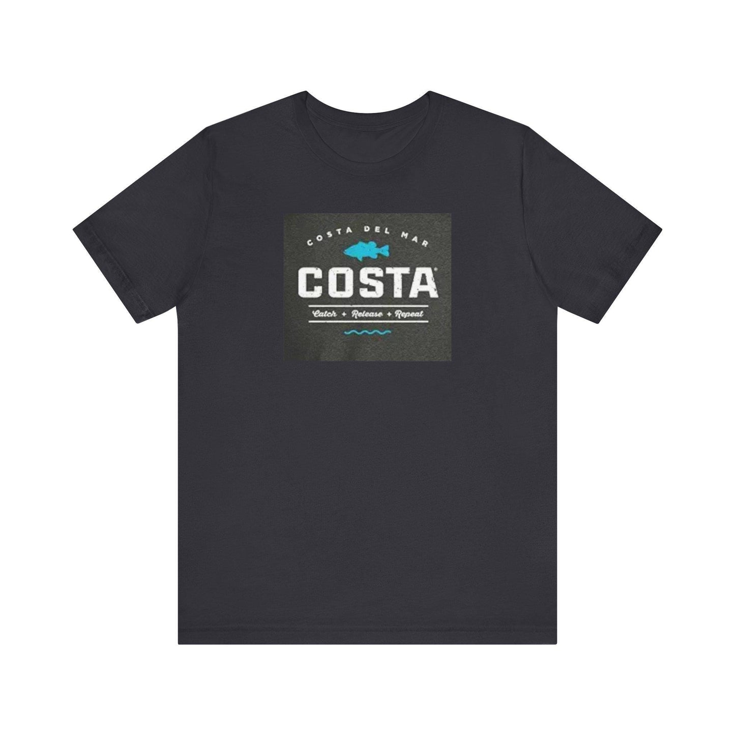 Costa Del Mar Men's Topwater Short Sleeve T-Shirt Unisex Jersey Tee Casual Outdoor Shirt - Toddcraft