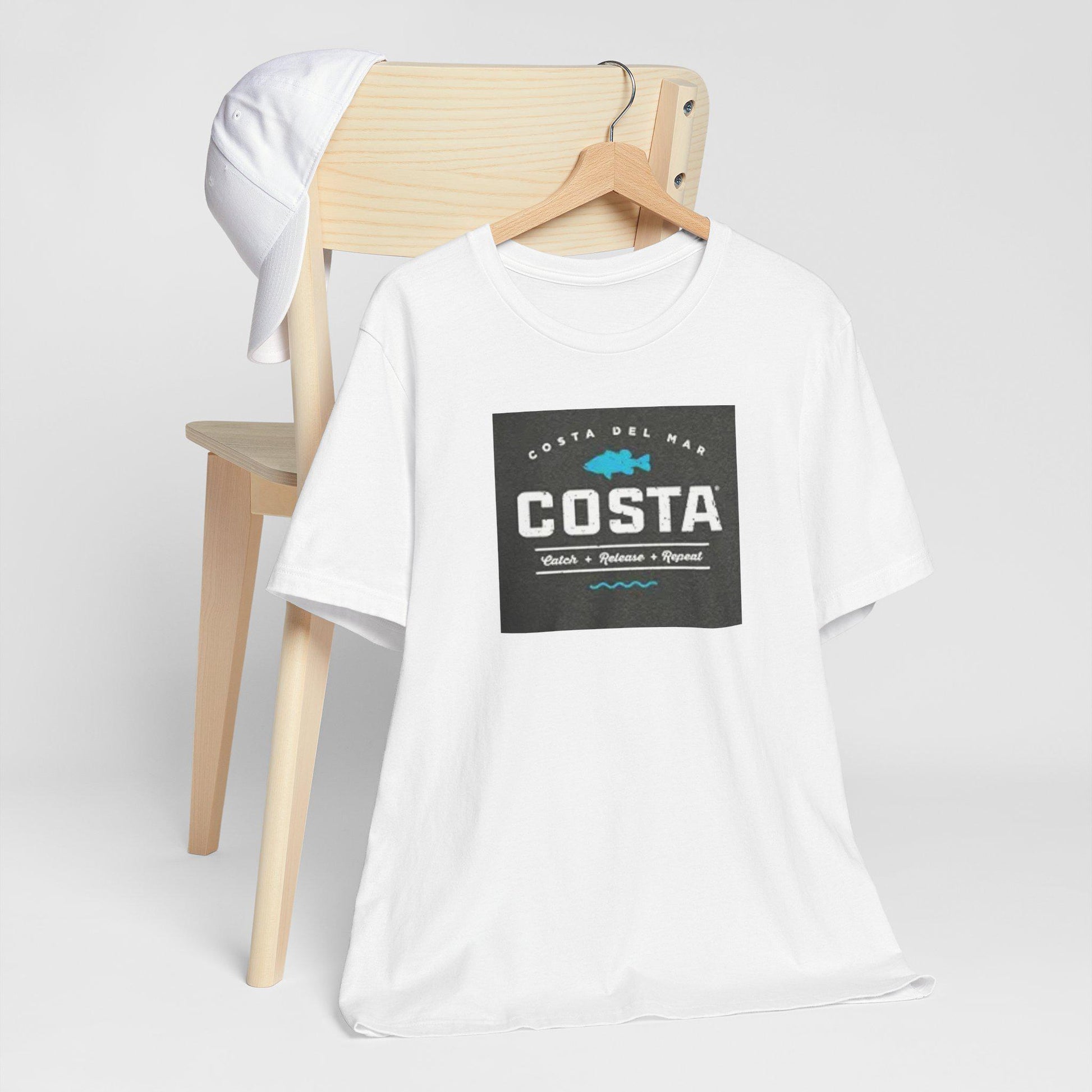 Costa Del Mar Men's Topwater Short Sleeve T-Shirt Unisex Jersey Tee Casual Outdoor Shirt - Toddcraft