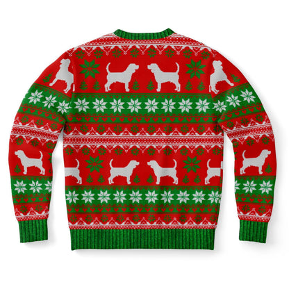 Beagle Bells Christmas Sweatshirt - Family Group Holiday Gift for Mom, Dad & Beagle Lovers - Toddcraft
