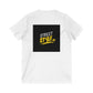 Comfortable Unisex V-Neck Jersey Tee for Casual Style and Everyday Wear - Toddcraft