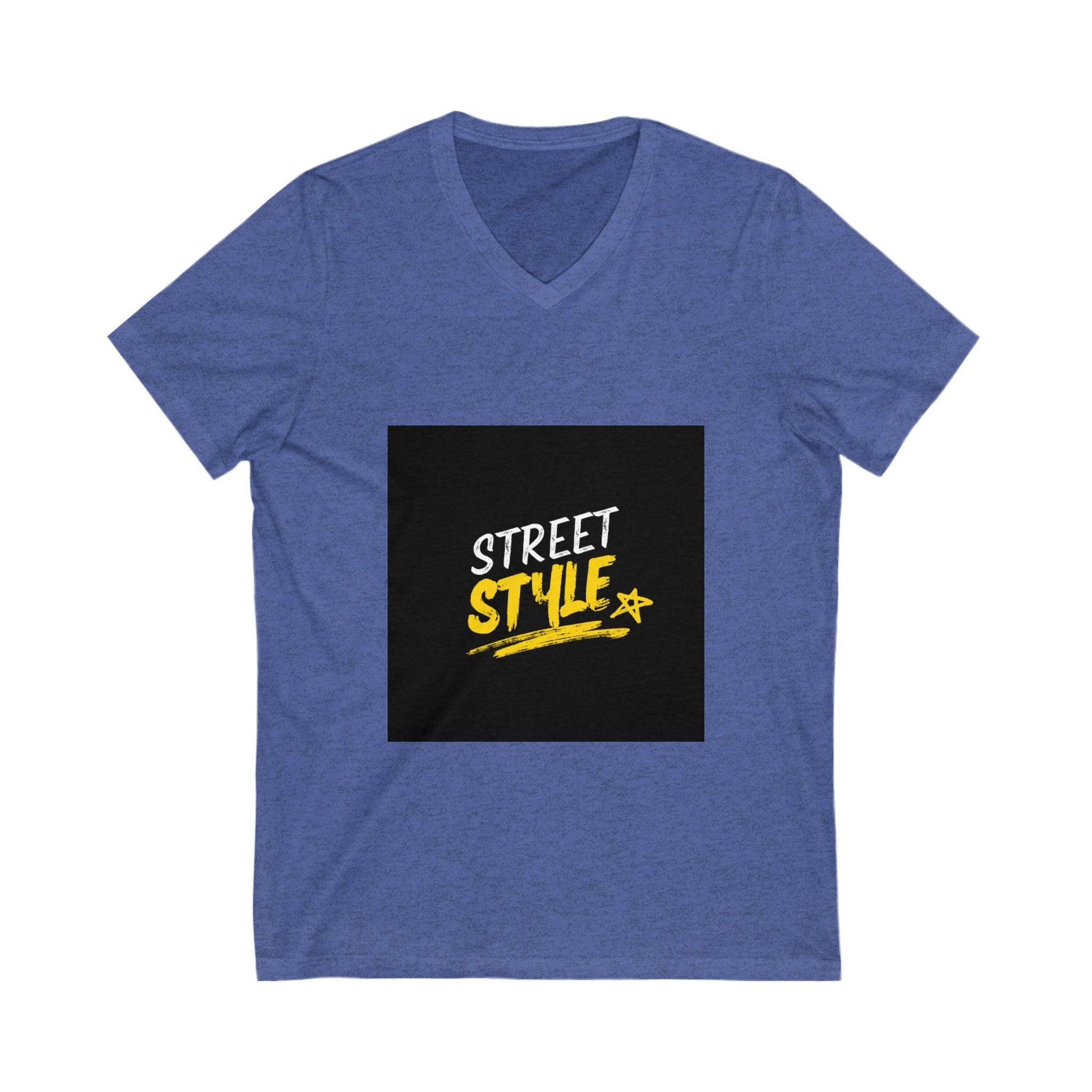 Comfortable Unisex V-Neck Jersey Tee for Casual Style and Everyday Wear - Toddcraft