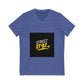 Comfortable Unisex V-Neck Jersey Tee for Casual Style and Everyday Wear - Toddcraft