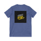 Comfortable Unisex V-Neck Jersey Tee for Casual Style and Everyday Wear - Toddcraft