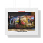 Wicked Classic Movie Poster Framed Horizontal Wall Art Vintage Theater Decor Gift - Toddcraft