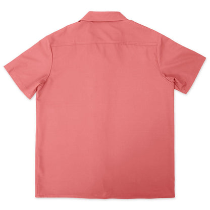 Men's Spread Collar Short Sleeve Button-Down Shirt AOP Tropical Print Casual Summer Shirt Lightweight Breathable Style - Toddcraft