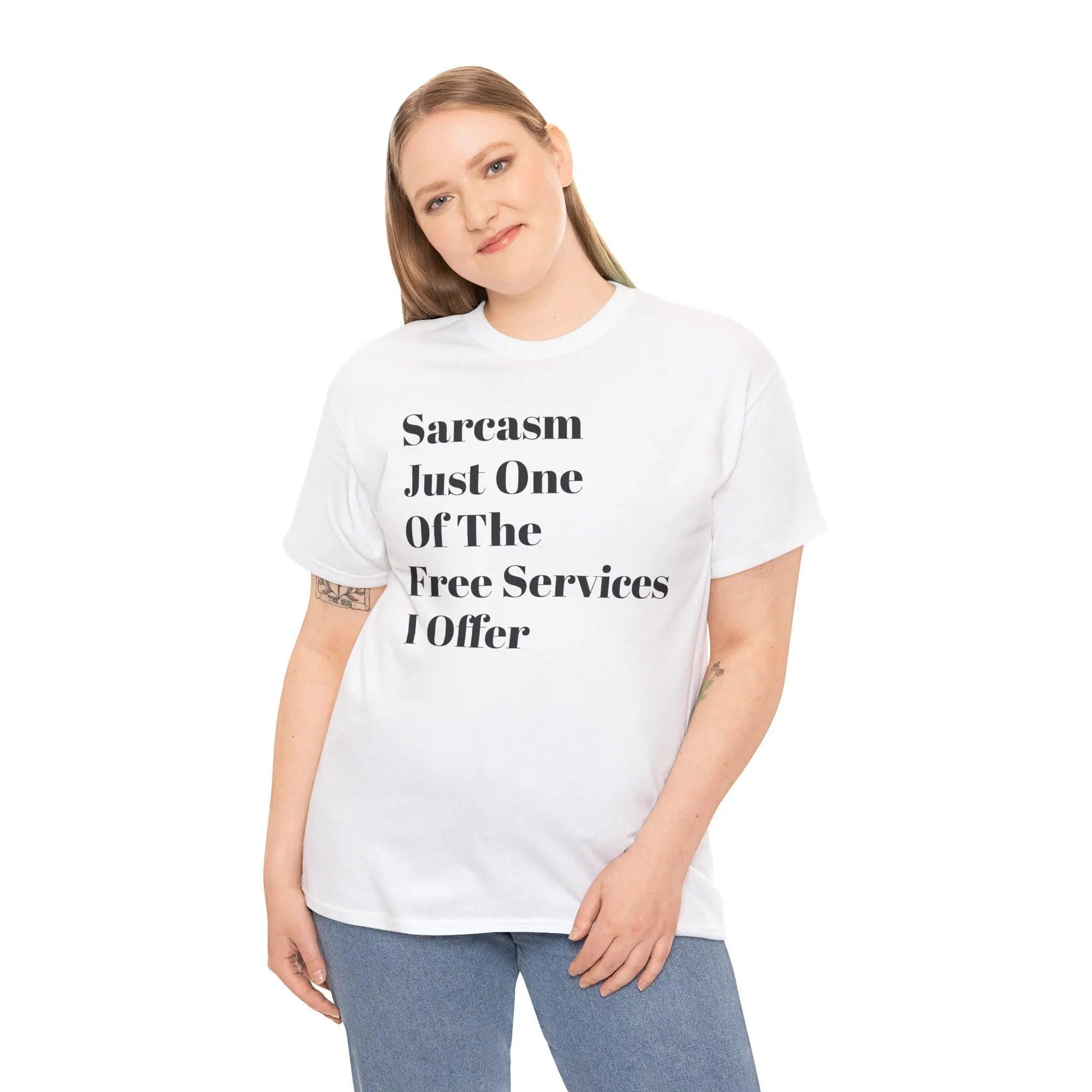 Witty Sarcasm Lover's Unisex Cotton Tee: Humorous Saying, Sassy Gift for Sarcastic Friends - Toddcraft